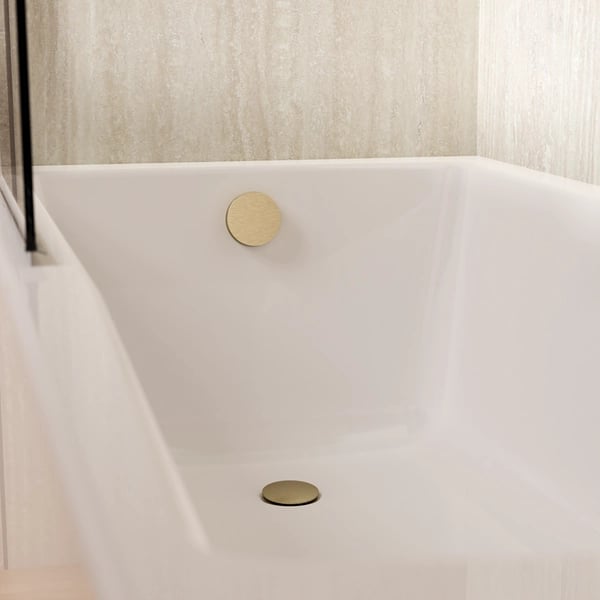 Overflow Bath Filler with Waste