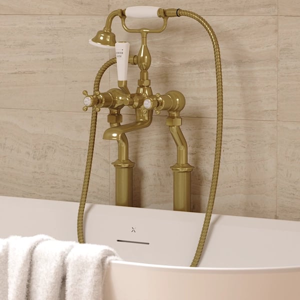 Belgravia Floorstanding Bath Shower Mixer