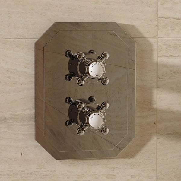 Crossbox Belgravia 2 Outlet Shower Valve