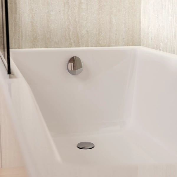 Bath Waste with Overflow Chrome