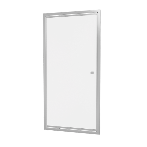 Clear 6 Pivot Shower door in Chrome