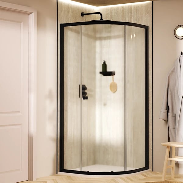 Clear 6 Quadrant Single Door