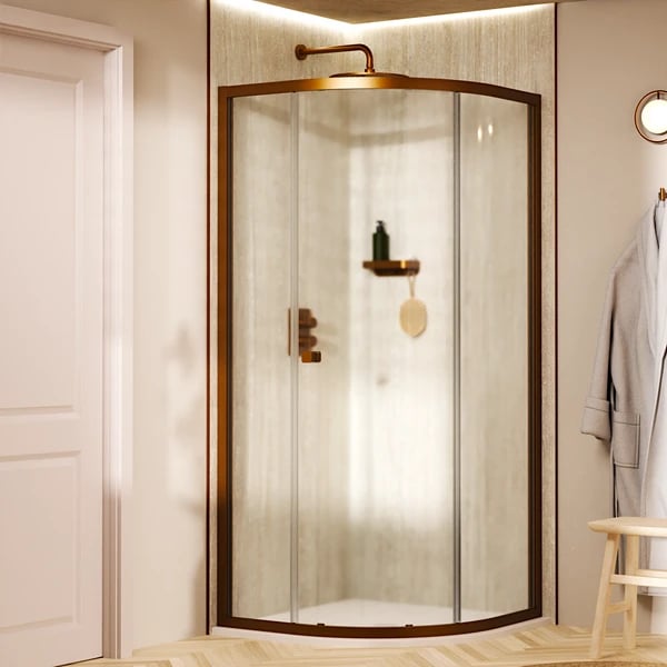 Clear 6 Quadrant Single Door