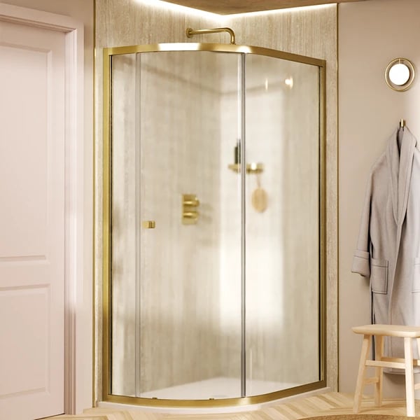Clear 6 Quadrant Single Door