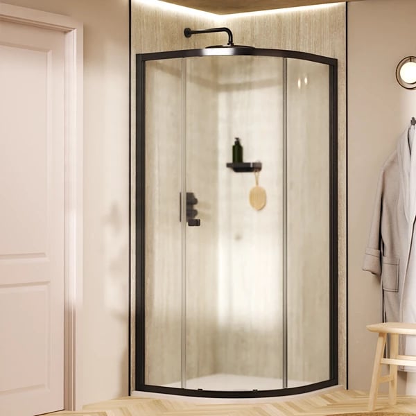 Clear 6 Quadrant Single Door