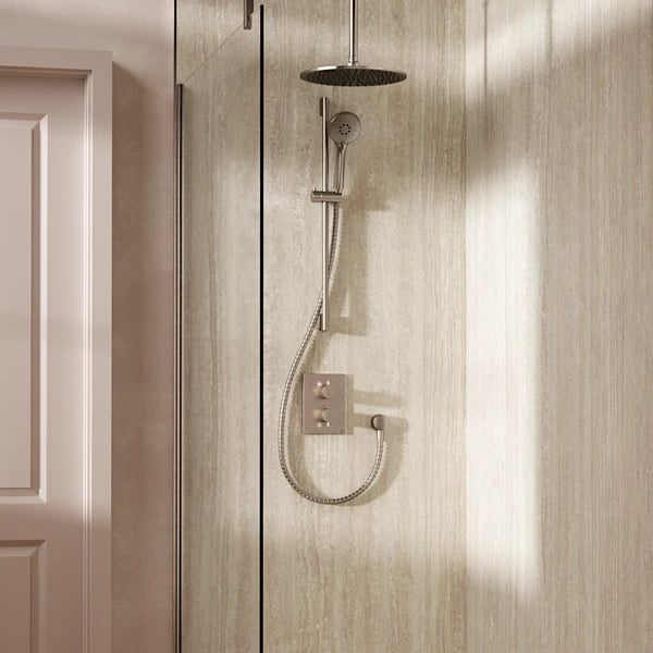 Crossbox Shower Set 4 with Fixed Head & Handset