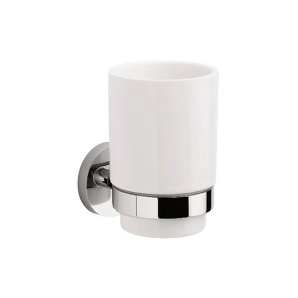 Central Tumbler Holder Single Chrome