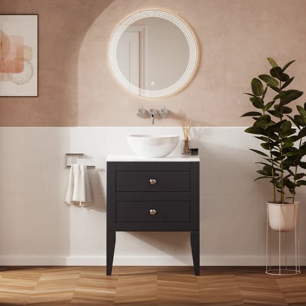 Canvass Furniture Unit with Worktop - 600mm