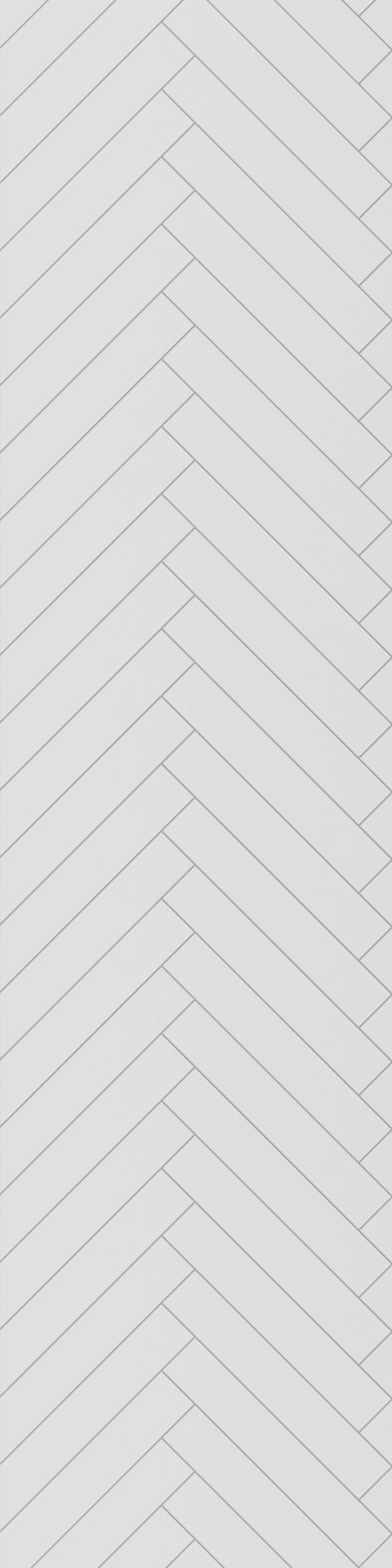 Tile Effect Wall Panels in Snow White