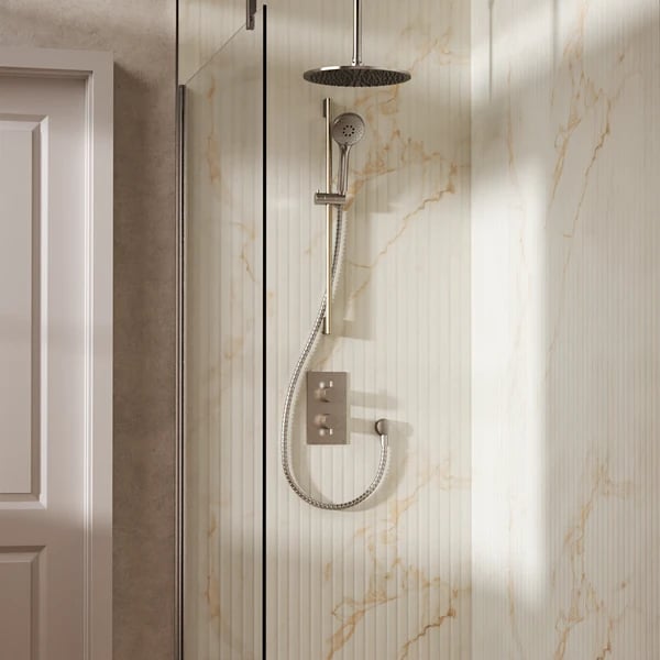 Design Shower Set 4 with Fixed Head & Handset