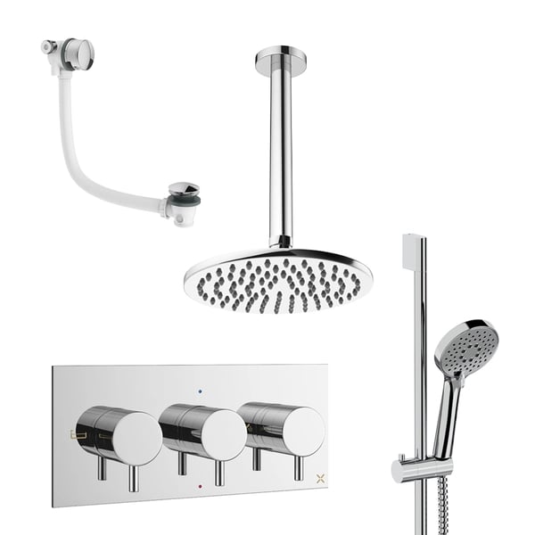 Design 3 Outlet Shower Set 9
