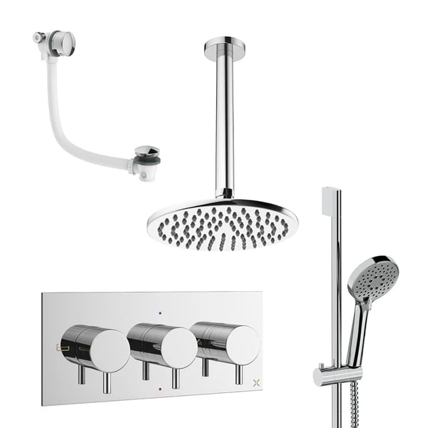 Design 3 Outlet Shower Set 9