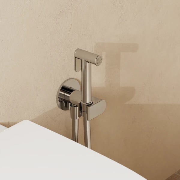Douche Mixer Valve With Handset & Holder Kit