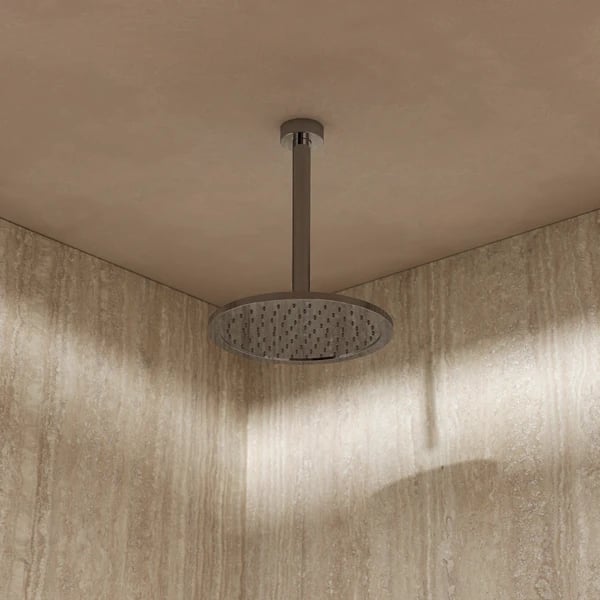 Dial Showerhead 225mm Chrome