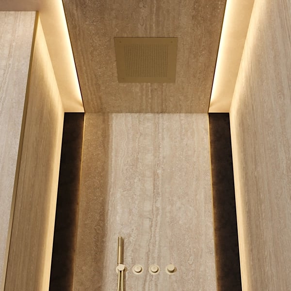 Tranquil Recessed Shower Head