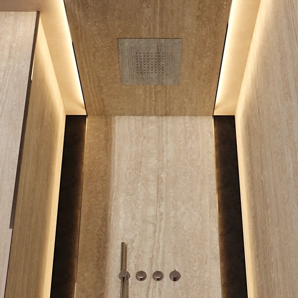 Tranquil Recessed Shower Head