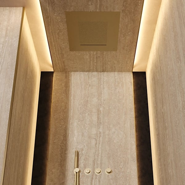 Tranquil Waterfall Rain Shower Head