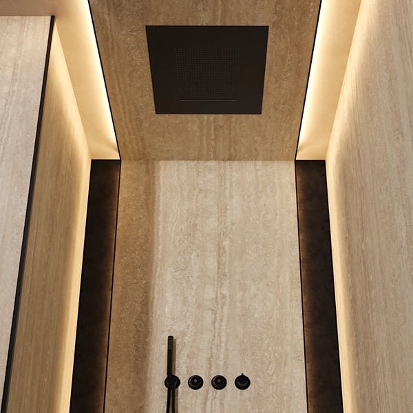 Tranquil Waterfall Rain Shower Head