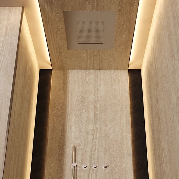 Tranquil Waterfall Rain Shower Head