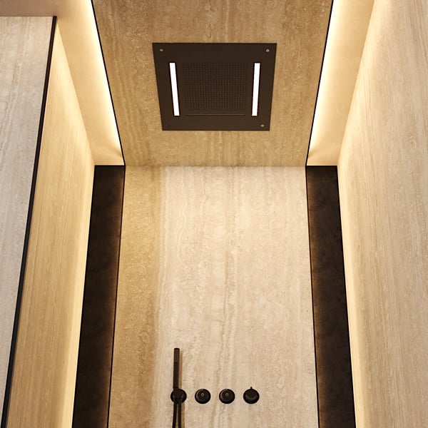 Tranquil Chromotherapy Shower Head