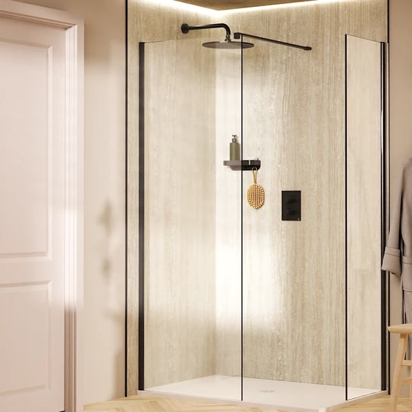 Gallery 10 Corner Shower in Slate
