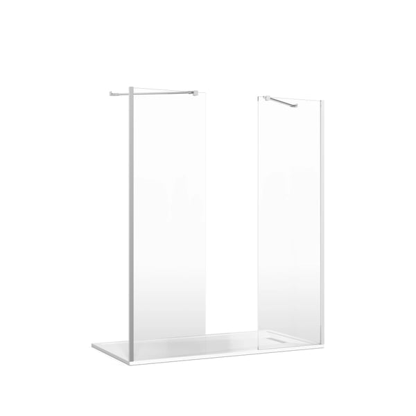 Gallery 10 Double Recessed Shower in Chrome