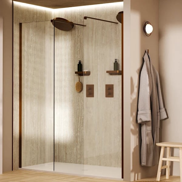 Gallery 10 Double Recessed Shower