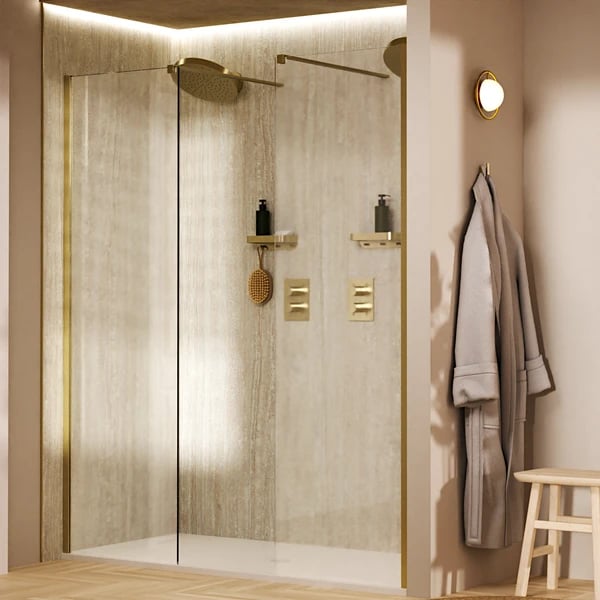 Gallery 8 Double Recessed Shower