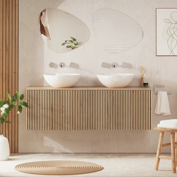 Limit Wall Hung Furniture Unit with Worktop - 1400mm