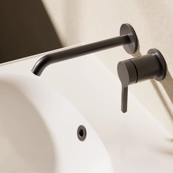 Mada 2 Hole Wall Basin Mixer