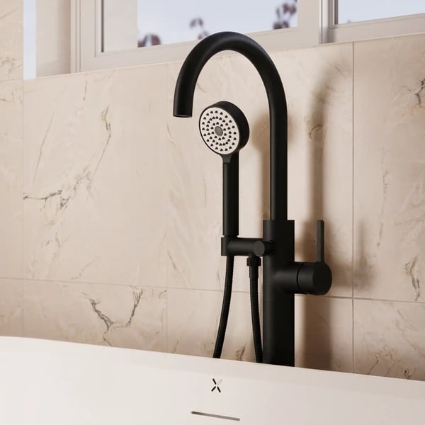 Mada Floor Standing Mono Bath Shower Mixer