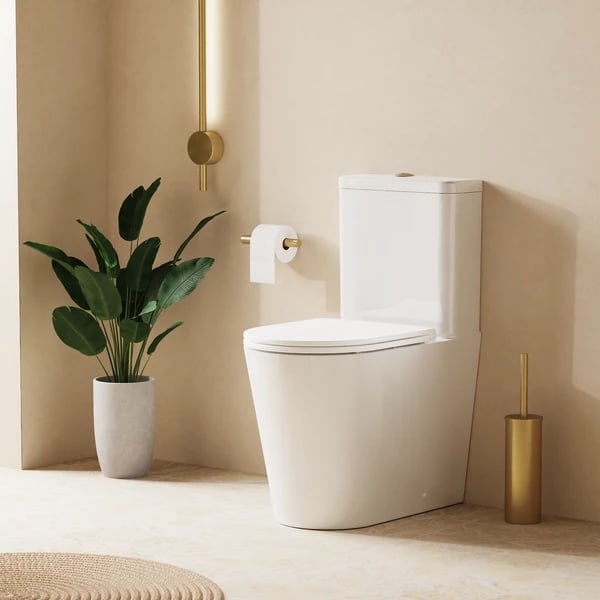 Mada Round Close Coupled Toilet
