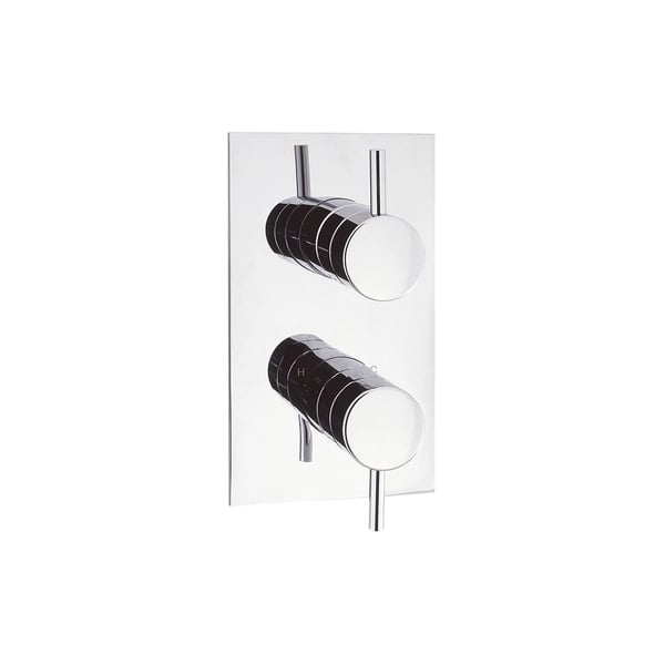 Fusion 2 Outlet 2 Handle Concealed Thermostatic Shower