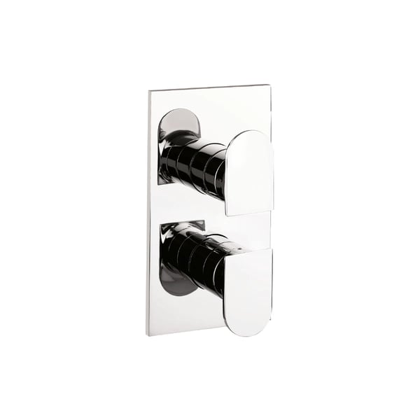 Planet 2 Outlet 2 Handle Concealed Thermostatic Shower