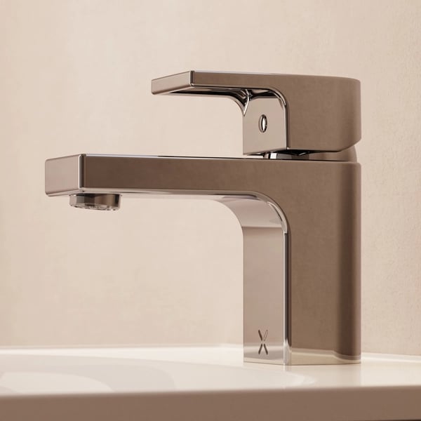 Planet Basin Monobloc with Click Clack Waste Deck Mounted Chrome