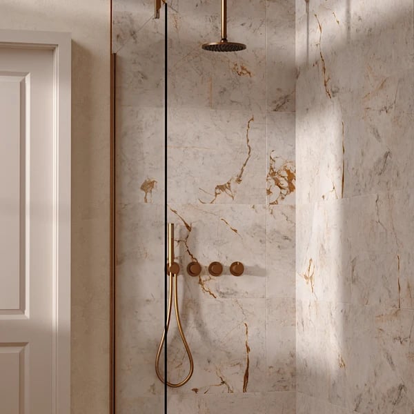 Module Shower Set 8 with Fixed Head & Handset