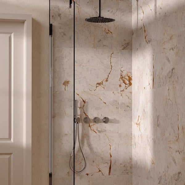 Module Shower Set 8 with Fixed Head & Handset