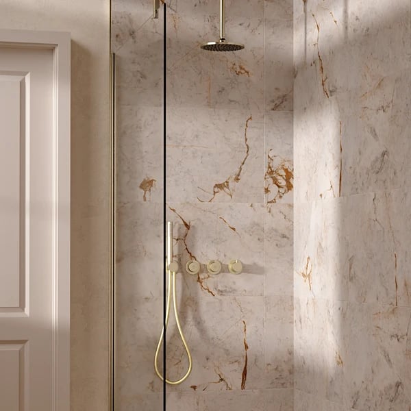 Module Shower Set 8 with Fixed Head & Handset