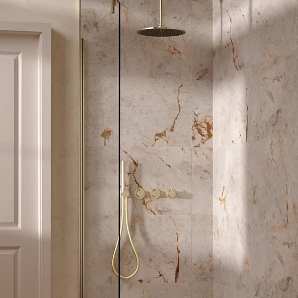 Module Shower Set 8 with Fixed Head & Handset