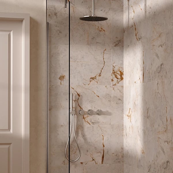 Module Shower Set 8 with Fixed Head & Handset