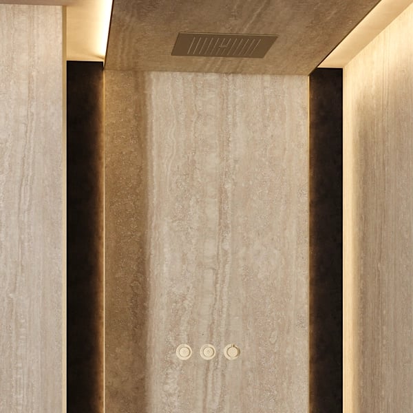 Module Plus Shower Set 8 with Ceiling Shower