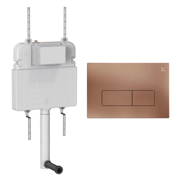 MPRO Tall Concealed Cistern Set 2