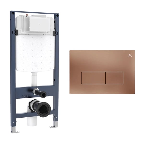 MPRO Slim Concealed Cistern Frame Set 4