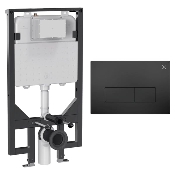 MPRO Ultra Slim Concealed Cistern Frame Set 5