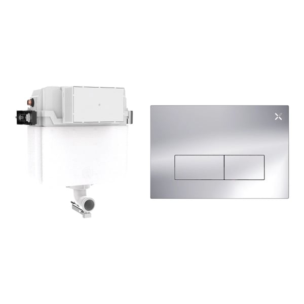 MPRO Stainless Steel Concealed Cistern Set 1