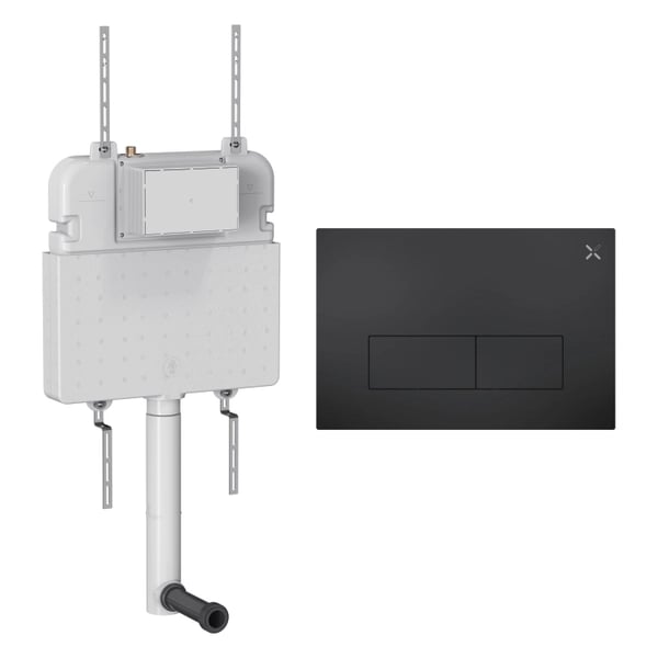 MPRO Stainless Steel Concealed Cistern Set 2