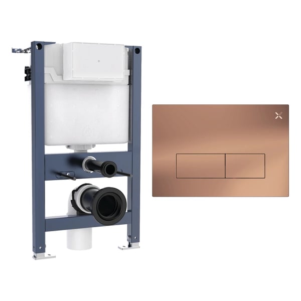MPRO SS Concealed Cistern Frame Set 1