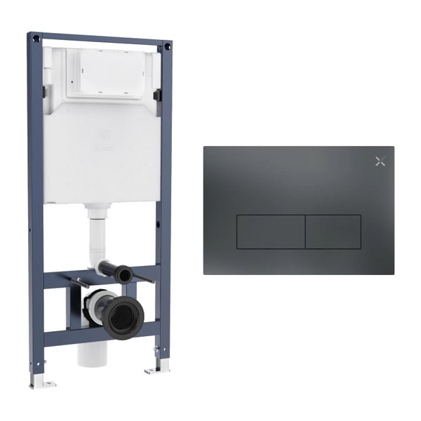 MPRO SS Concealed Cistern Frame Set 3