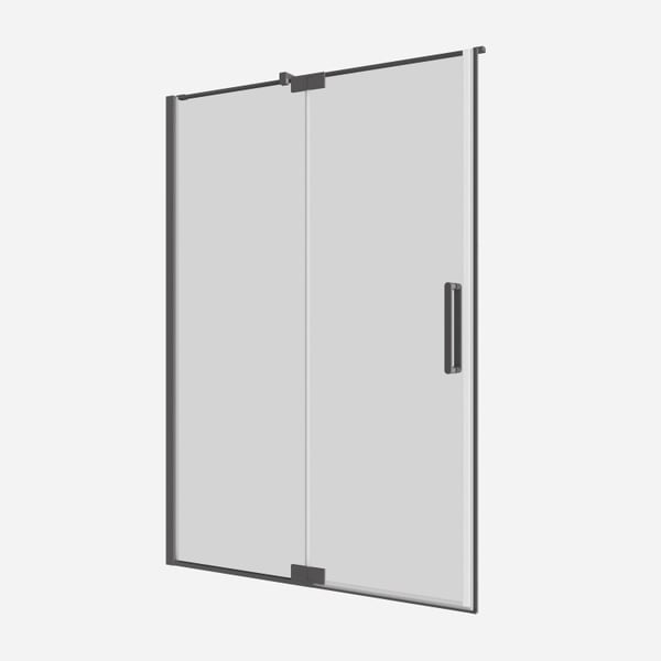 Optix 10 Pivot Shower Door with Inline