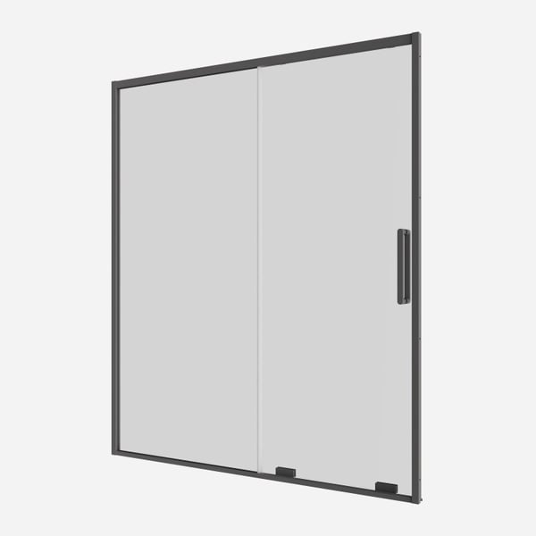 Optix 10 Sliding Shower Door with Side Panel